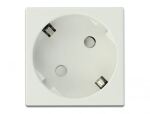 DELOCK Easy 45 Schutzkontakt-Steckdose (VPE 10) 45°-Anordnung 45 x 45mm