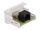 DELOCK Easy 45 Modul USB 2.0 Typ-A Buchse > RJ45 Buchse 22,5 x 45mm