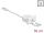 DELOCK Easy 45 Modul USB 2.0 Ausrollkabel USB Typ-A > 8 Pin Lightning ST weiß