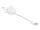 DELOCK Easy 45 Modul USB 2.0 Ausrollkabel USB Typ-A > 8 Pin Lightning ST weiß