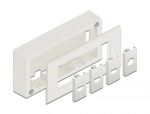 DELOCK Aufputzgehäuse für Easy 45 Module 152 x 82mm weiß