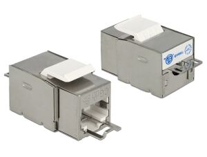 DELOCK Keystone Modul RJ45 Secure Cat.6 > LSA