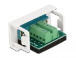 DELOCK Easy 45 Modul D-Sub 9 Pin ST > 10 Pin Terminalblock 22,5 x 45mm