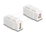 DeLOCK Keystone Modul USB 2.0 Typ-A Buchse zu USB 2.0...