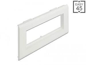 DELOCK Easy 45 Modulträger für Geräteeinbaukanal 175 x 80mm