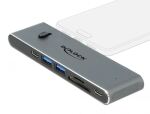 DELOCK Dockingstation Dual USB Type-C mit HDMI/ USB 3.2/ SD/ PD 3.0