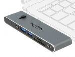 DELOCK Dockingstation Dual USB Type-C mit HDMI/ USB 3.2/ SD/ PD 3.0