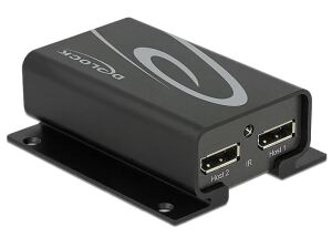 DELOCK Switch 2-Port Displayport 1.2 in > 1x Displayport out
