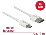 DELOCK Kabel High Speed HDMI mit Ethernet - HDMI-A ST...