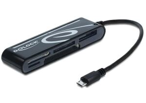 DELOCK Micro USB OTG Card Reader 5 Slots