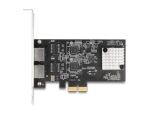 DELOCK PCI Express x2 Netzwerkkarte 5 Gigabit LAN 2x RJ45 RTL8126