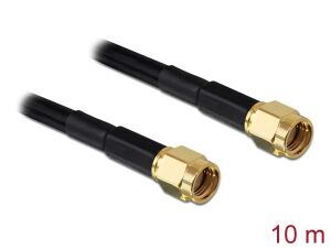 DELOCK RP-SMA Stecker > RP-SMA Stecker LMR195 10,0m