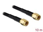 DELOCK RP-SMA Stecker > RP-SMA Stecker LMR195 10,0m