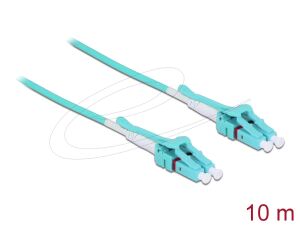 DELOCK Kabel Lichtwellenleiter LC > LC Multimode OM3 Uniboot 10m