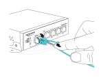 DELOCK Kabel Lichtwellenleiter LC > LC Multimode OM3 Uniboot 10m