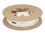 DELOCK LWL Anschlussdose 2x SC/APC Simplex mit Verlegekabel Set 30m