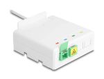 DELOCK LWL Anschlussdose 2x SC/APC Simplex mit Verlegekabel Set 30m
