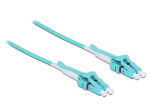 DELOCK Kabel Lichtwellenleiter LC > LC Multimode OM3 Uniboot 3m