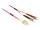 DELOCK Kabel Lichtwellenleiter LC > ST Multimode OM4 0,5m