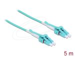 DELOCK Kabel Lichtwellenleiter LC > LC Multimode OM3 Uniboot 5m