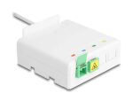 DELOCK LWL Anschlussdose 2x SC/APC Simplex mit Verlegekabel Set 40,0m
