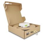 DELOCK LWL Anschlussdose 2x SC/APC Simplex mit Verlegekabel Set 40,0m