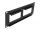 DELOCK Easy 45 10" Patchpanel Ausschnitt 2x 90,5 x 45,2mm 2 HE schwarz