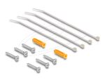 DELOCK Keystone Leergehäuse Aufputz 6-Port für Glasfaser und Netzwerk weiß