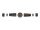 DeLOCK Kabelverbinder für Außenbereich 4 Pin, IP68 wasserdicht, schraubbar, Kabeldurchmesser 4,5 - 7,5 mm schwarz