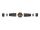 DeLOCK Kabelverbinder für Außenbereich 3 Pin, IP68 wasserdicht, schraubbar, Kabeldurchmesser 4,5 - 7,5 mm schwarz