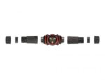 DeLOCK Kabelverbinder T-Form für Außenbereich 3 Pin, IP68 wasserdicht, schraubbar, Kabeldurchmesser 4,5 - 7,5 mm schwarz