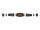 DeLOCK Kabelverbinder T-Form für Außenbereich 3 Pin, IP68 wasserdicht, schraubbar, Kabeldurchmesser 4,5 - 7,5 mm schwarz