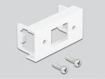 DeLOCK Netzwerk Verlängerungskabel für Easy 45 Modul S/FTP RJ45 Stecker zu RJ45 Buchse Cat.6A 5 m schwarz
