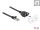 DeLOCK Netzwerk Verlängerungskabel für Easy 45 Modul S/FTP RJ45 Stecker zu RJ45 Buchse Cat.6A 5 m schwarz