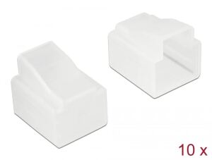 DELOCK Staubschutz (VPE 10) für RJ11 Stecker transparent