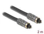 DELOCK TOSLINK Standard Kabel ST > ST 2,0m