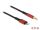 DELOCK Audiokabel 8Pin Lightning ST > Klinkenstecker 3,5mm 3 Pin 0,5m