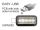 DELOCK Kabel EASY-USB 2.0 Typ-A ST gewinkelt oben/ unten > USB 2.0 Typ Mini-B ST
