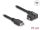 DELOCK USB 10Gbps Kabel Typ-E Key A 20 Pin ST > USB-C BU gewinkelt 0,7m