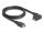 DELOCK USB 10Gbps Kabel Typ-E Key A 20 Pin ST > USB-C BU gewinkelt 0,7m