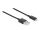 DELOCK USB Daten- und Ladekabel für iPhone/ iPad/ iPod schwarz 1,0m