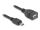 DELOCK USB 2.0 OTG Kabel Typ Micro-B Stecker > Typ-A Buchse 11cm