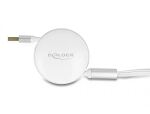 DELOCK USB 3-in-1 Aufrollladekabel Typ-A > Micro USB/ 2x USB Type-C
