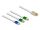 DELOCK USB 3-in-1 Aufrollladekabel Typ-A > Micro USB/ 2x USB Type-C