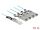 DELOCK Aktives Optisches Kabel QSFP+ zu 4x SFP+ 10m