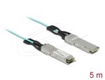 DELOCK Aktives Optisches Kabel QSFP+ 5m