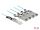 DELOCK Aktives Optisches Kabel QSFP+ zu 4x SFP+ 5m