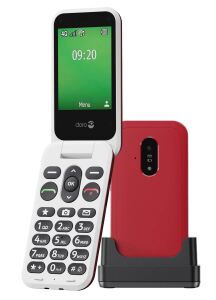 doro Leva E22 4G - rot-weiß