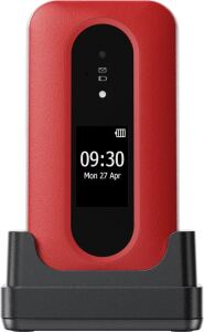 doro Leva L30 4G - rot-weiß