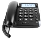 Doro Magna 4000 Analoges Telefon Anrufer-Identifikation Schwarz